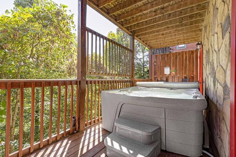 개틀린버그 Movie Theater Hot Tub View Mountain Escape 빌라 외부 사진